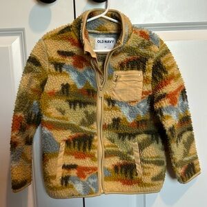 Old Navy Kids Sherpa Jacket - Size 5T